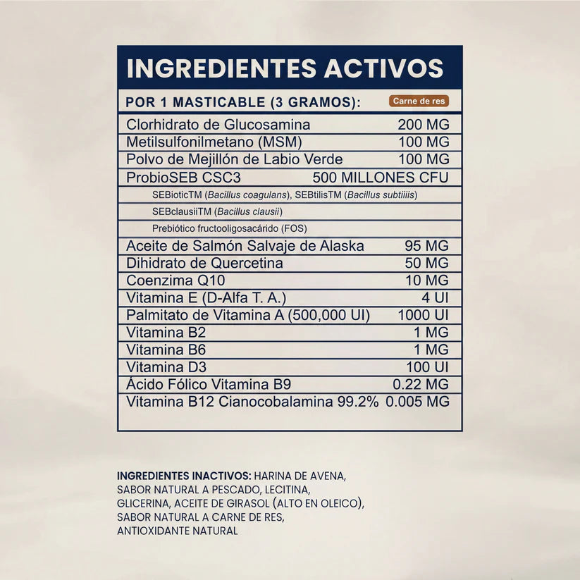 Gomitas de Apoyo Articular Pupganics™